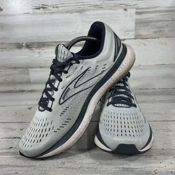 Brooks Womens Glycerin 19 Lace Up Running Athletic Sneakers Gray Size 12 - Picture 5 of 8